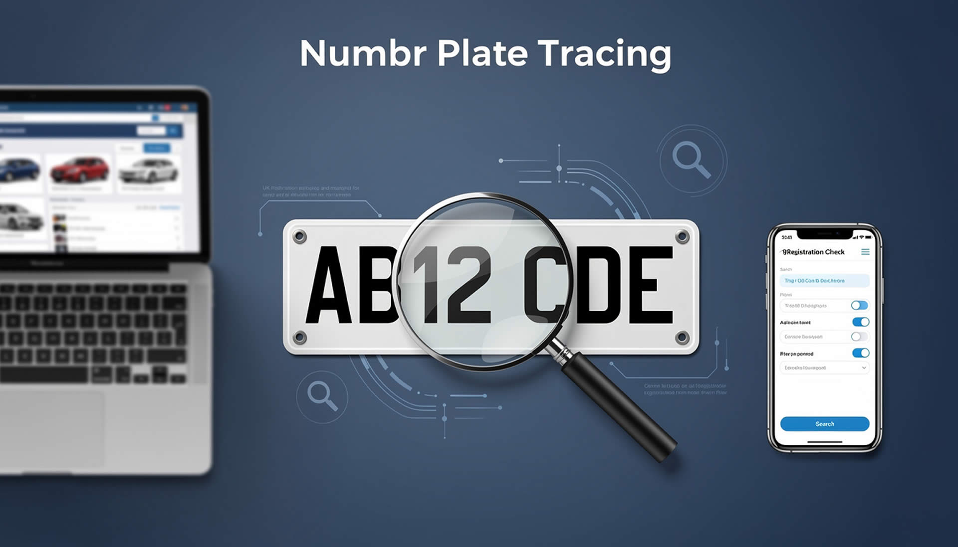 Car registration Tracing