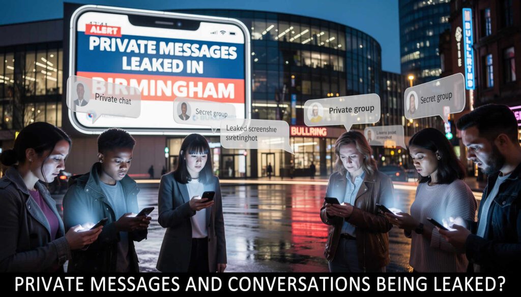 Private Conversations Being Leaked in Birmingham
