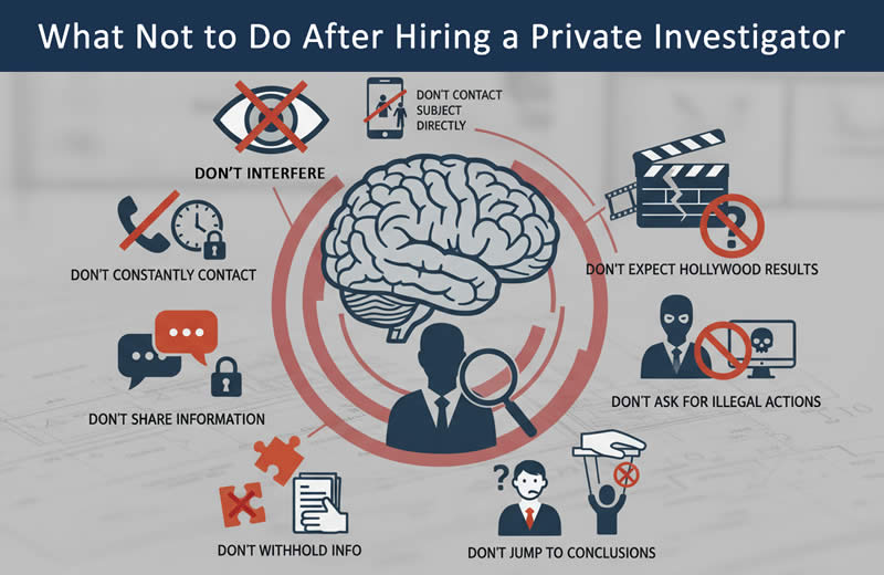 Avoid common mistakes when hiring a Private Investigator