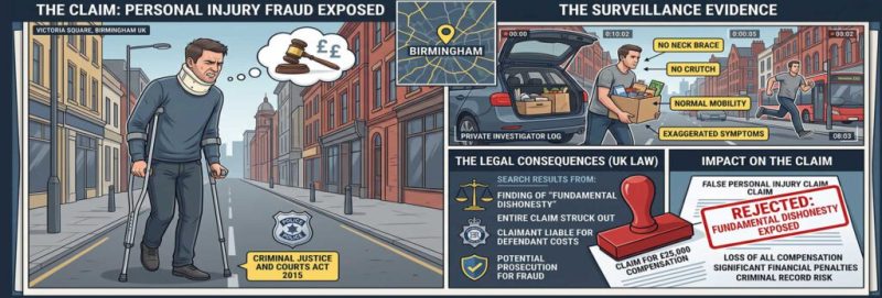 Surveillance Exposed a False Personal Injury Claim