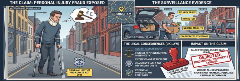 Surveillance Exposed a False Personal Injury Claim